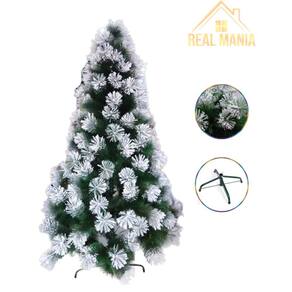 Arvore de natal neve 210 m 922 galhos com 100 luzes de led brancas 110v magizi | Extra Arvore de natal neve 210 m 922 galhos com 100 luzes de led brancas 110v magizi | Extra
