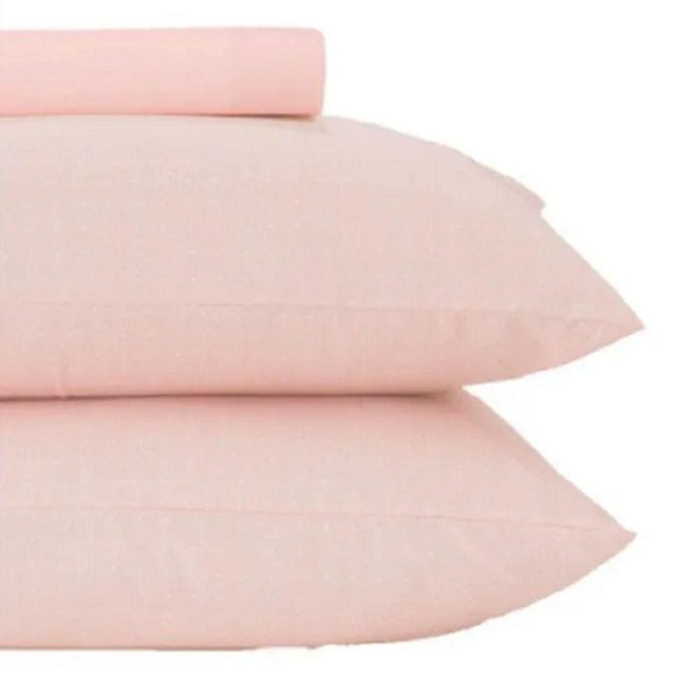 Jogo de Cama Casal 3 peças Toque Acetinado Play Quartzo