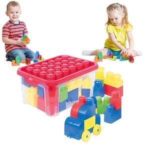 Blocos De Montar Infantil Brinquedo Didático 176 Peças - Promoção