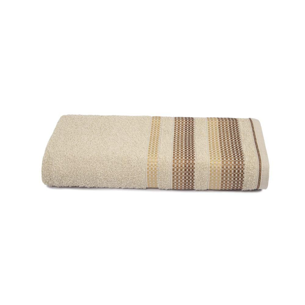 Toalha Banho Felpuda 100% Algodão 68 X 135 Cm Gread Toffee - Valletex