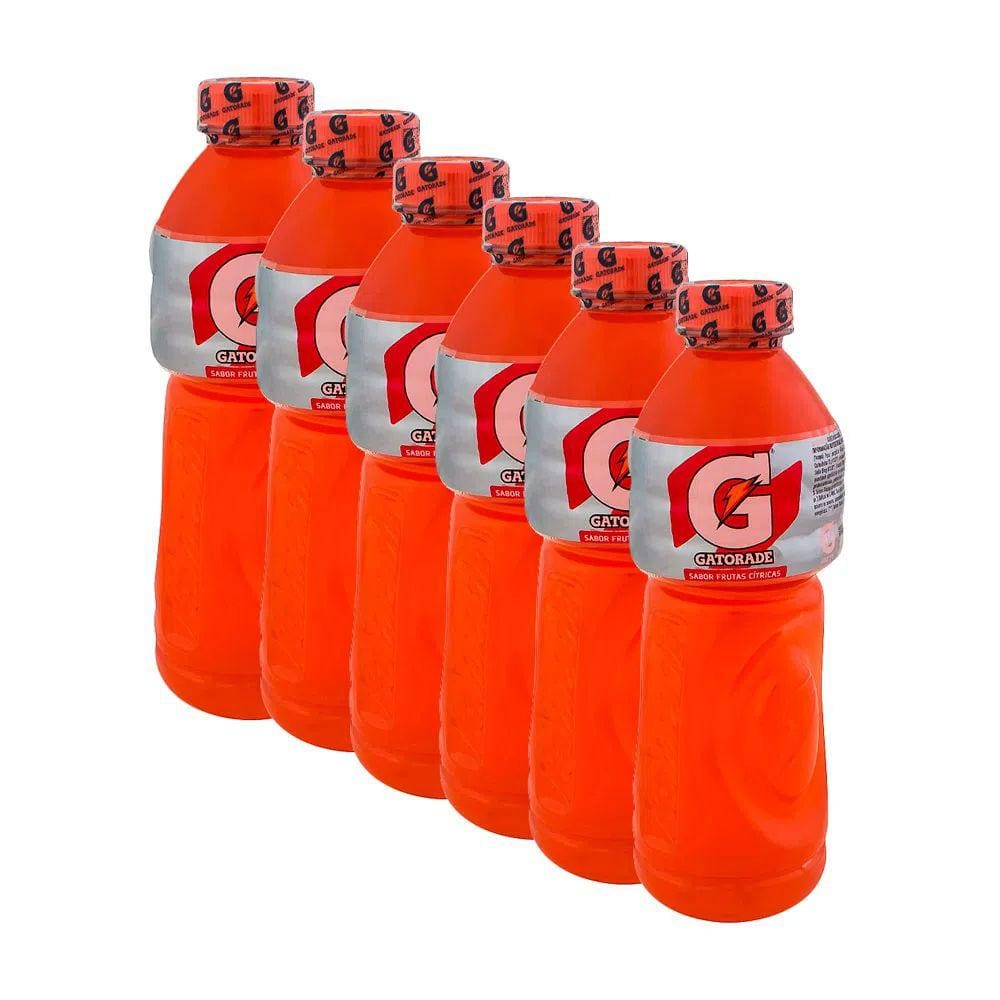 Kit 6 Gatorade Frutas Cítricas 500ml