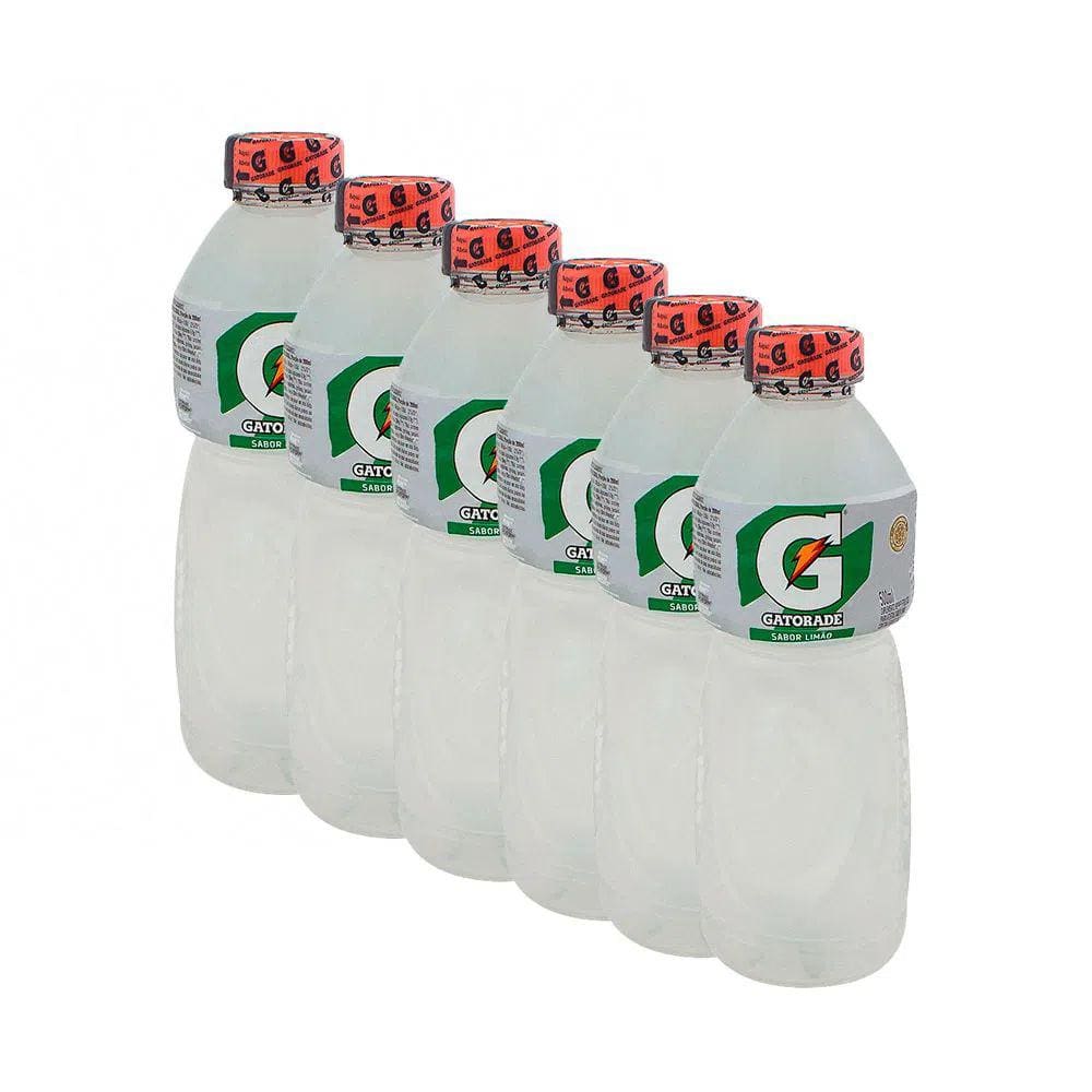 Kit 6 Gatorade Limão 500ml