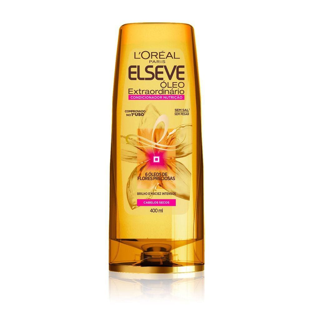 Condicionador Elseve Óleo Extraordinário Nutrição 400ml
