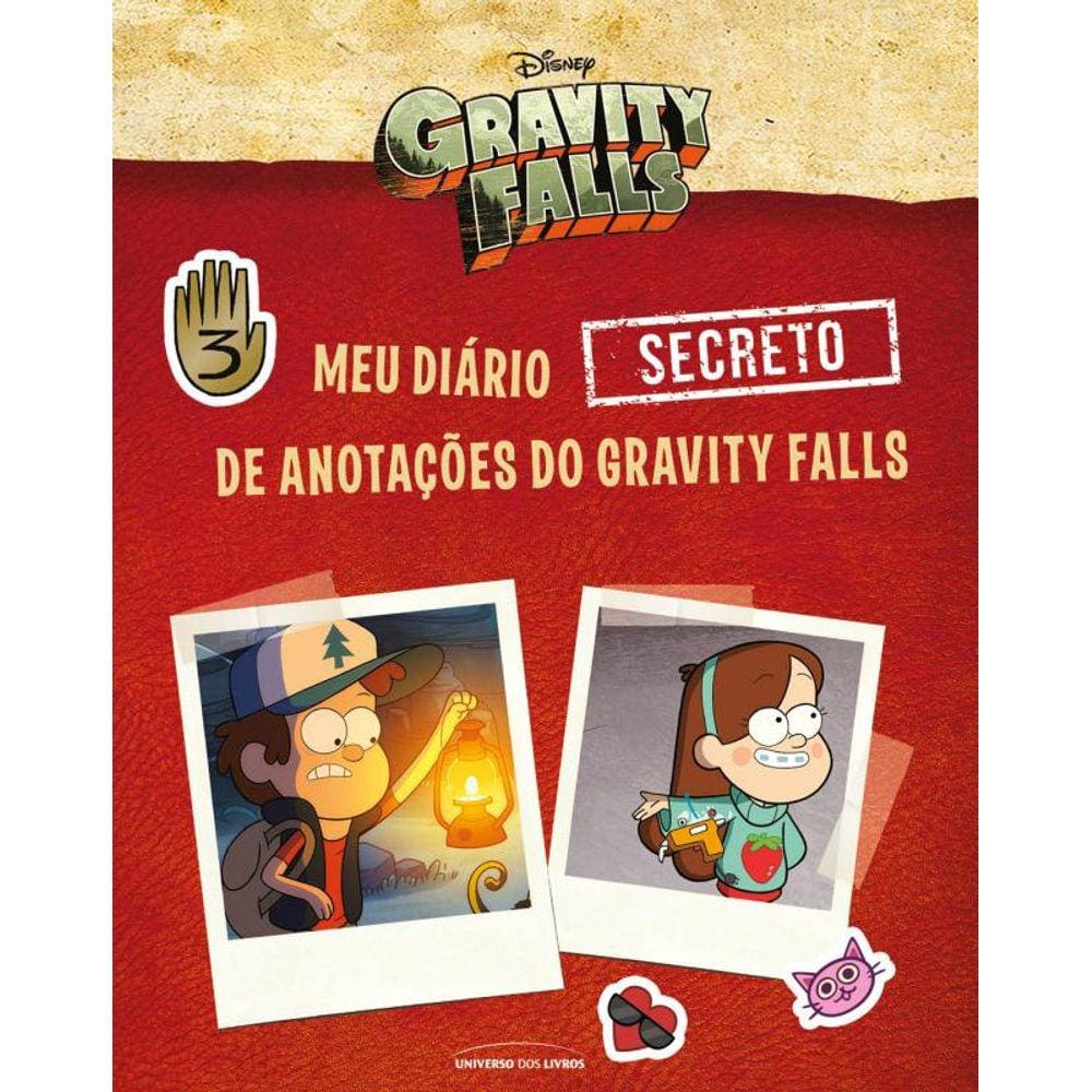 Meu diário (secreto) de anotações do Gravity Falls
