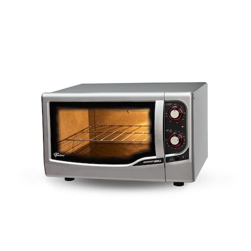 imagem- Forno Elétrico Bancada Fischer Gourmet Grill 9741-79182 44L Prata 220v