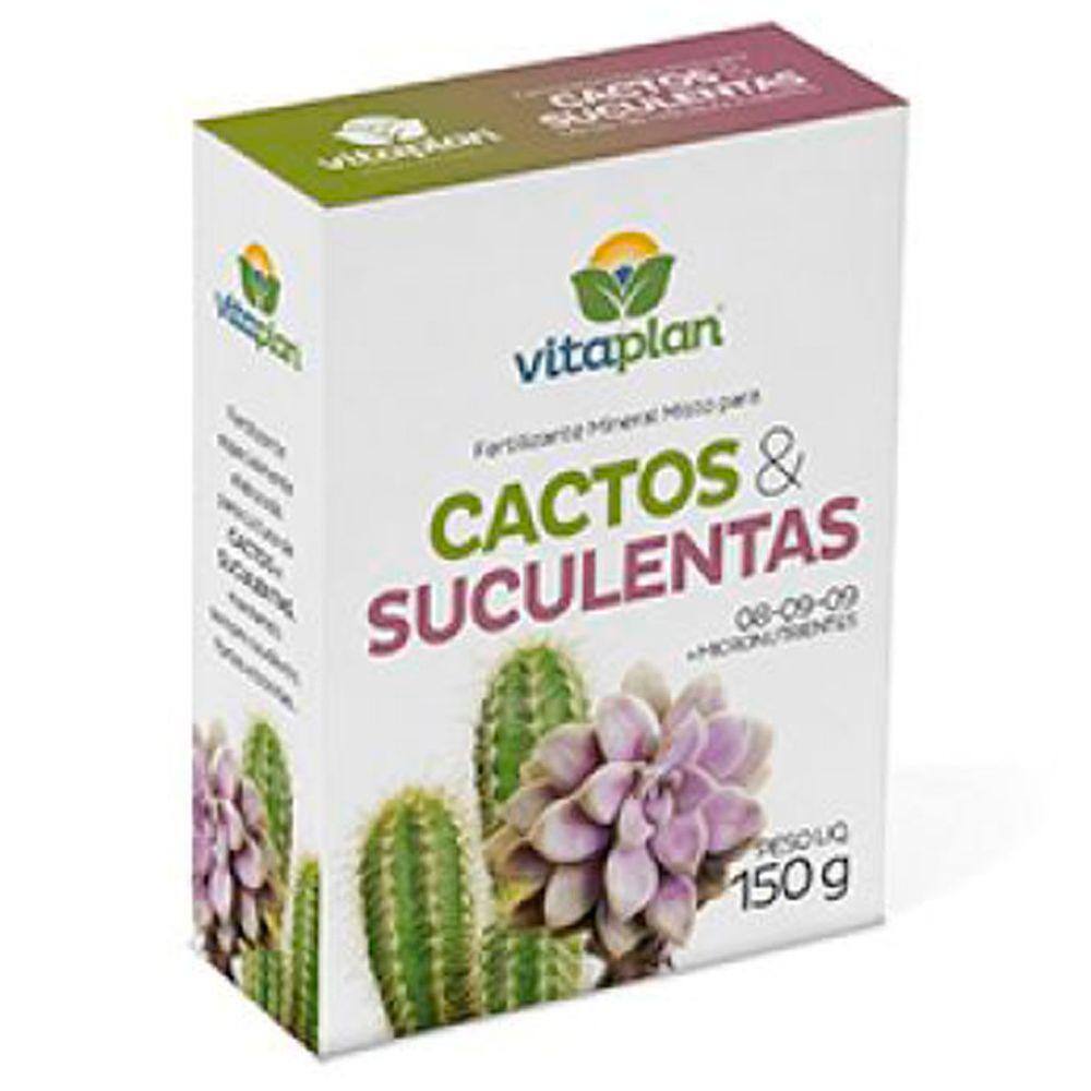 Caixa Fertilizante Vitaplan Mineral Misto Cactos e Suculentas