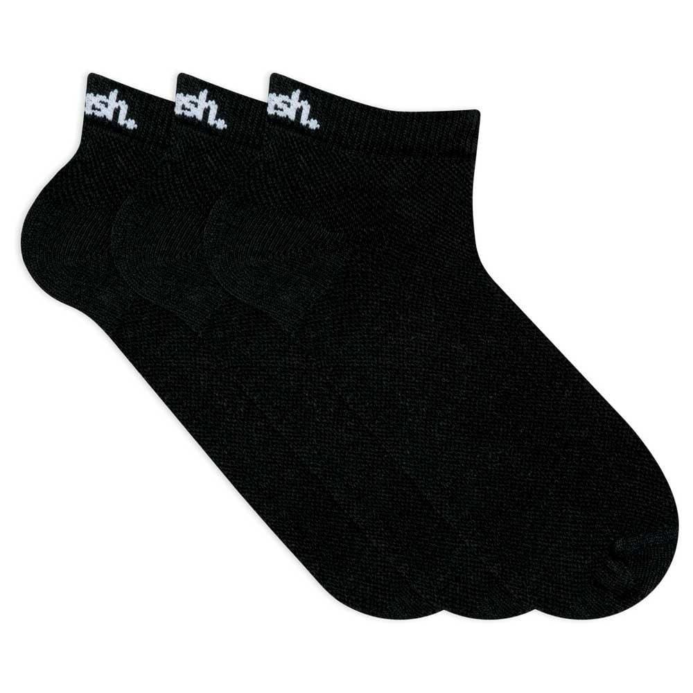 Kit 3 Pares Meia Sapatilha Mash Algodão Esportiva