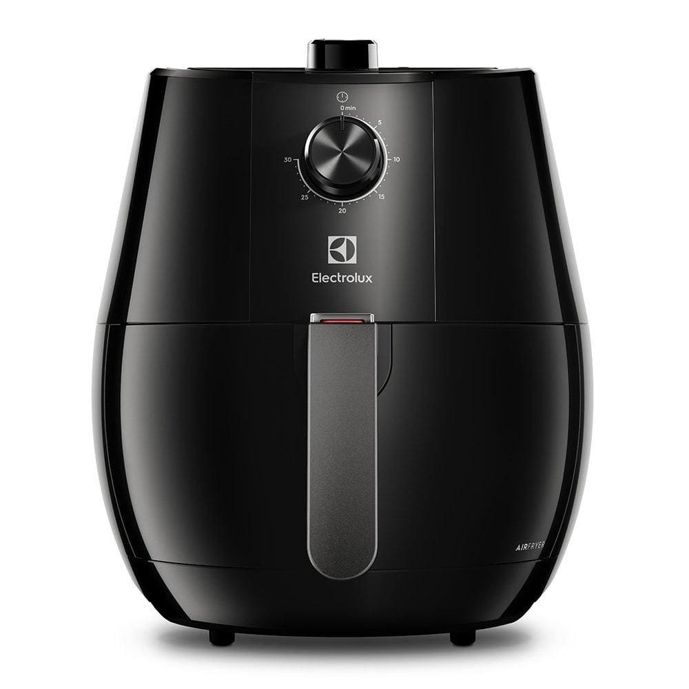 Fritadeira Elétrica Air Fryer Com 3,2 Litros 8 Receitas Pré-Sugeridas e 1400W EAF10 Electrolux Preta