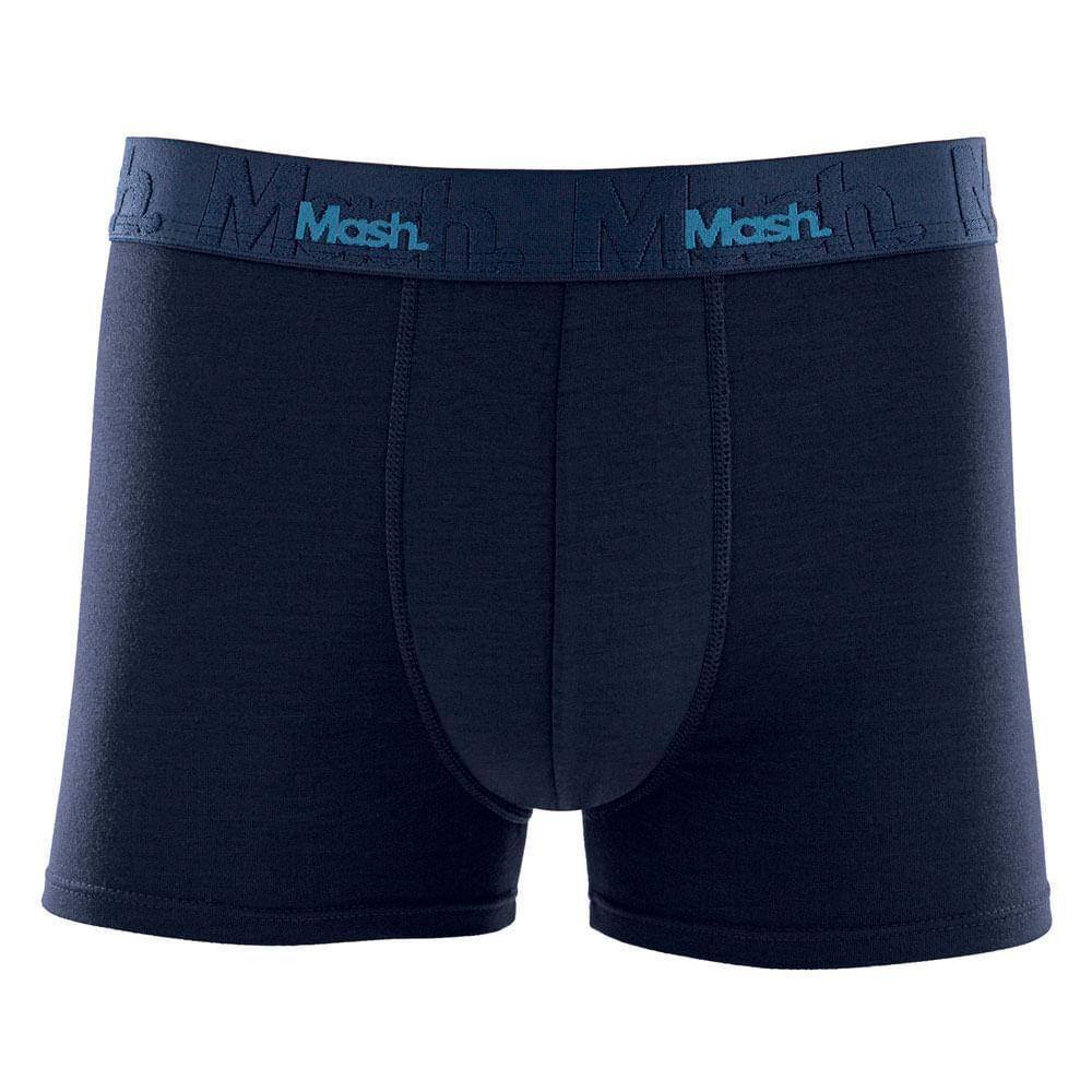 Cueca Boxer Modal Mash Masculina Elástico