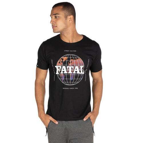 Camiseta Fatal Manga Curta Estampada 25876 - Masculina Menor preço em Camiseta Fatal Manga Curta Estampada 25876 - Masculina