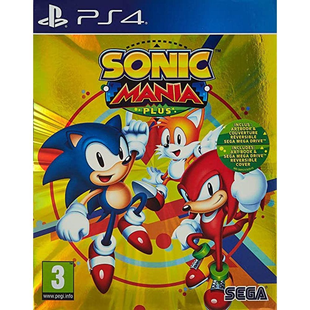 Jogo Ps5 Sonic Origins Plus Midia Fisica