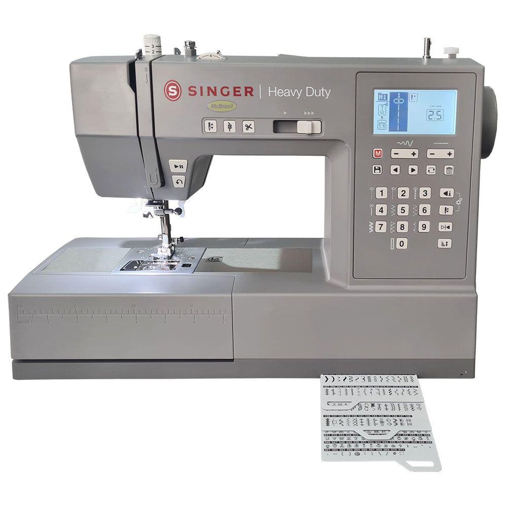 Maquina De Costura Computadorizada Heavy Duty Singer HD6805