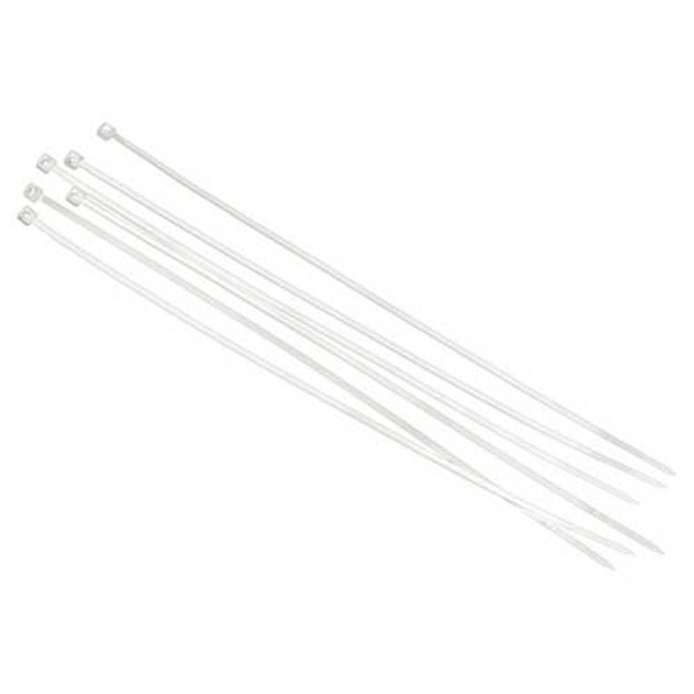 Abraçadeira Nylon 25 Unidades Branco