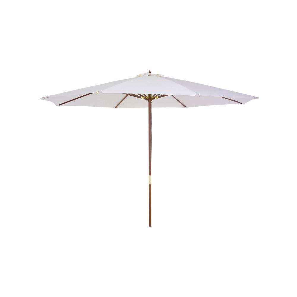 Ombrelone de Madeira 300x400cm Branco