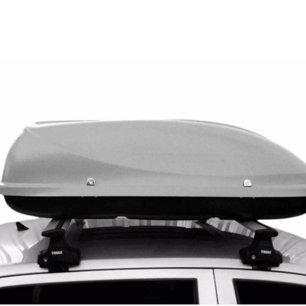 Bagageiro de Teto JetBag Conquest 370L Cinza