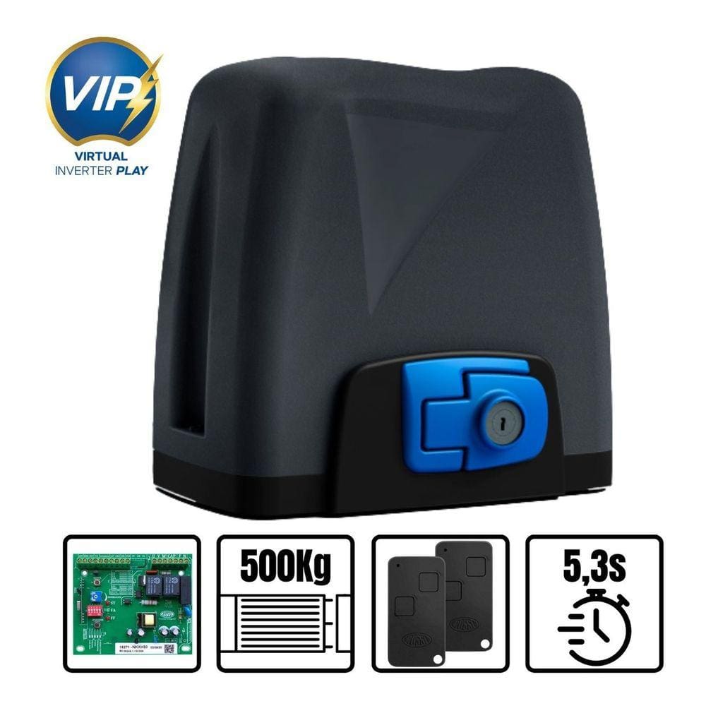 Motor Portão Rossi Deslizante Nano 36 Vip Até 500kg 220v