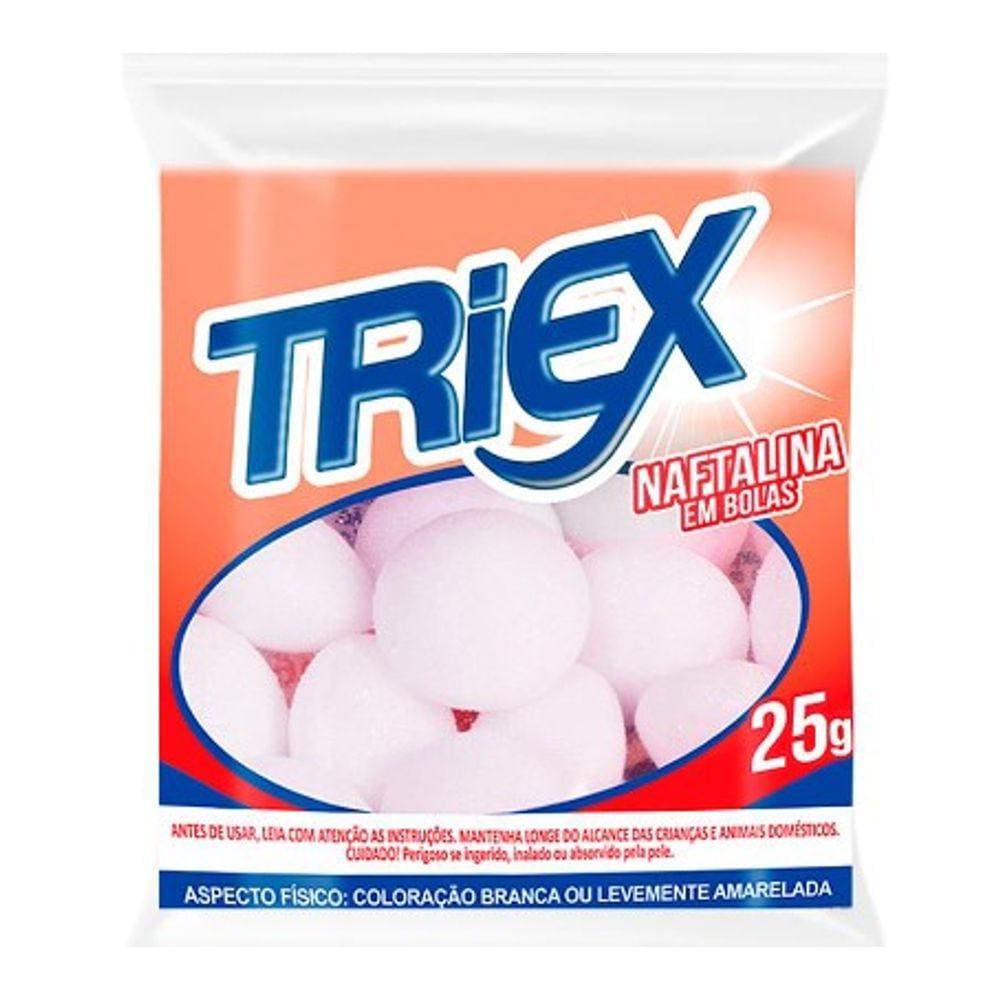 Naftalina Em Bolas  Triex 25G