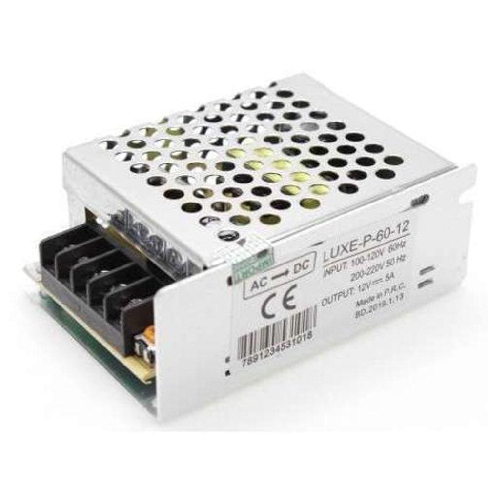 Mini Fonte Chaveada 12V - 5A Colmeia Bivolt Pa