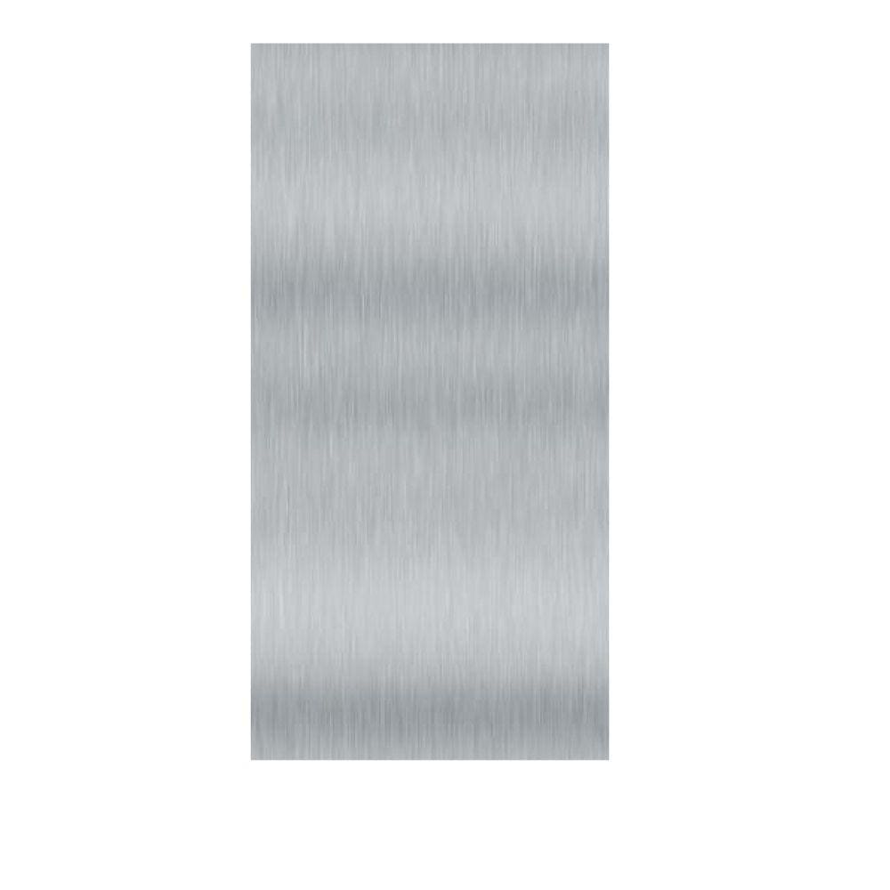 Chapa Aço Inox 430 Escovado 240X240Mm Espessura De 0,5Mm