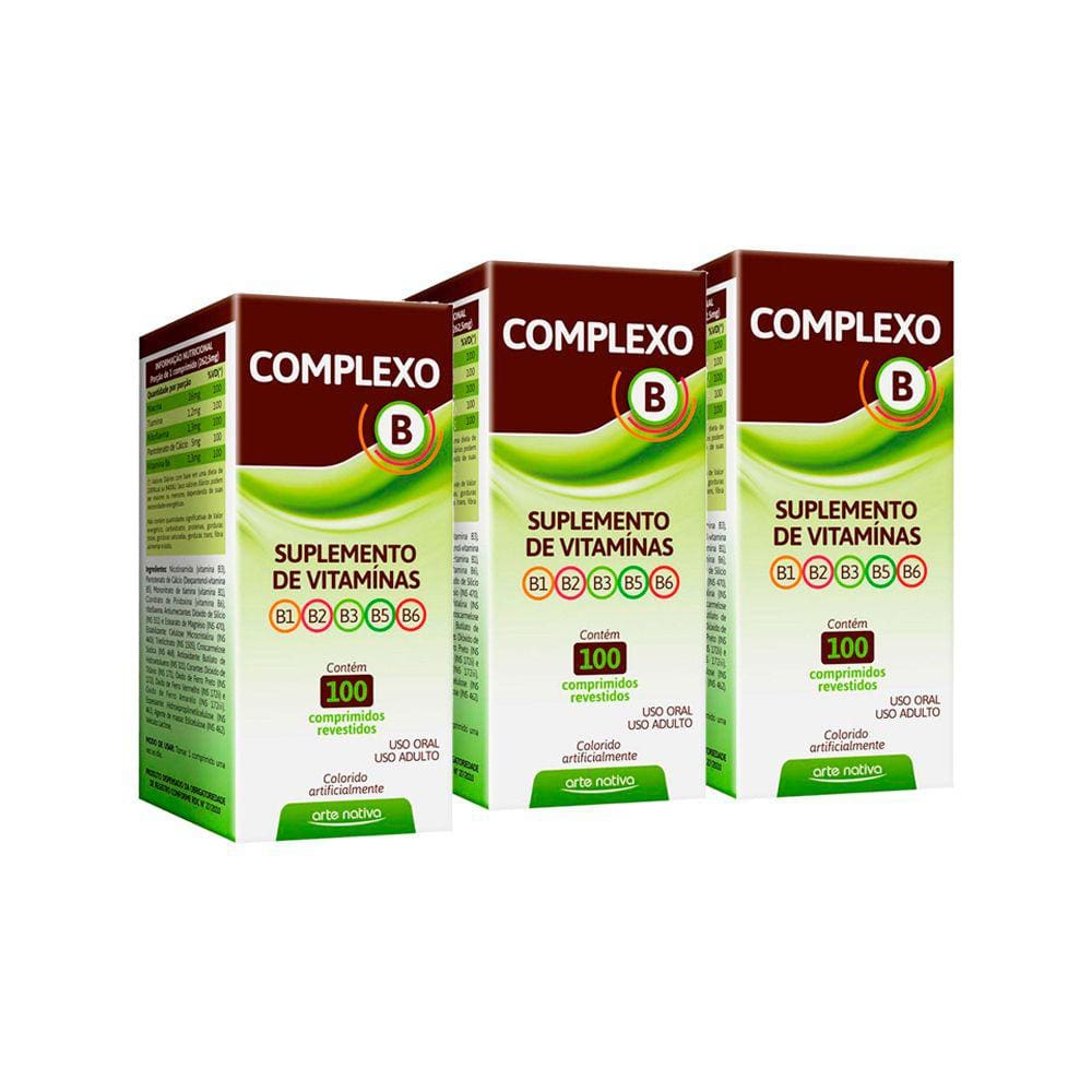 Complexo B Solucao Oral 100 Ml Arte Nativa | Extra