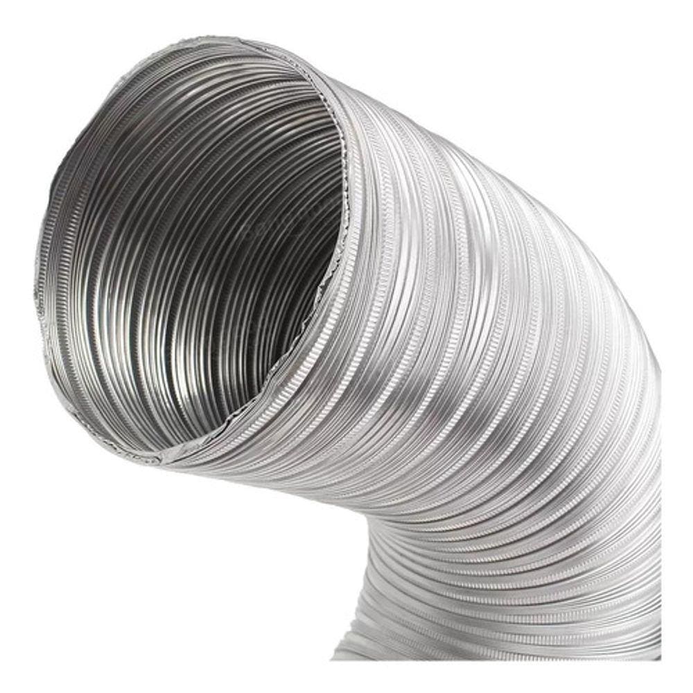 Tubo Alumínio 200mm Semi Rígido Trs Sicflux P/ Saída De Ar