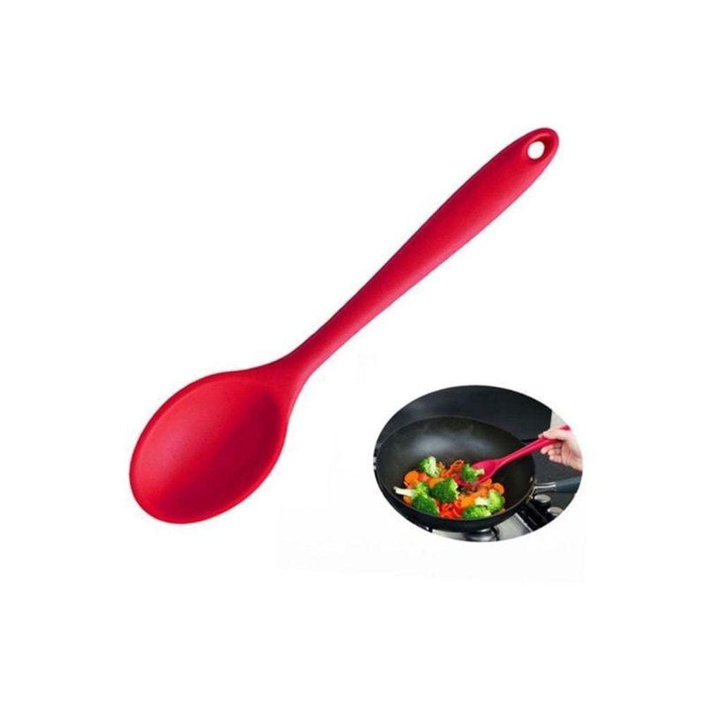 Colher De Arroz Em Silicone Utensílio Multiuso Cozinha 28Cm