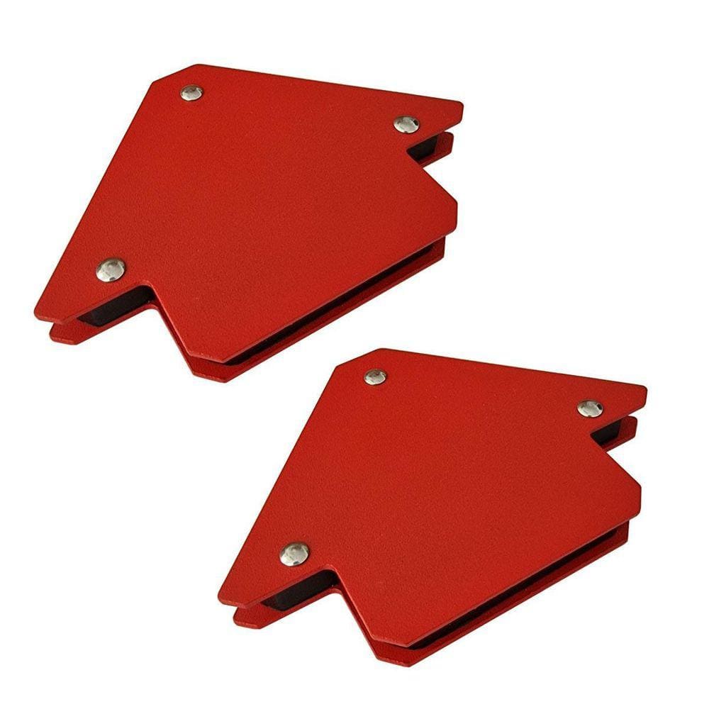 Jogo Com 2 Esquadros Magnéticos Para Solda 11Kg 25Lb Charbs