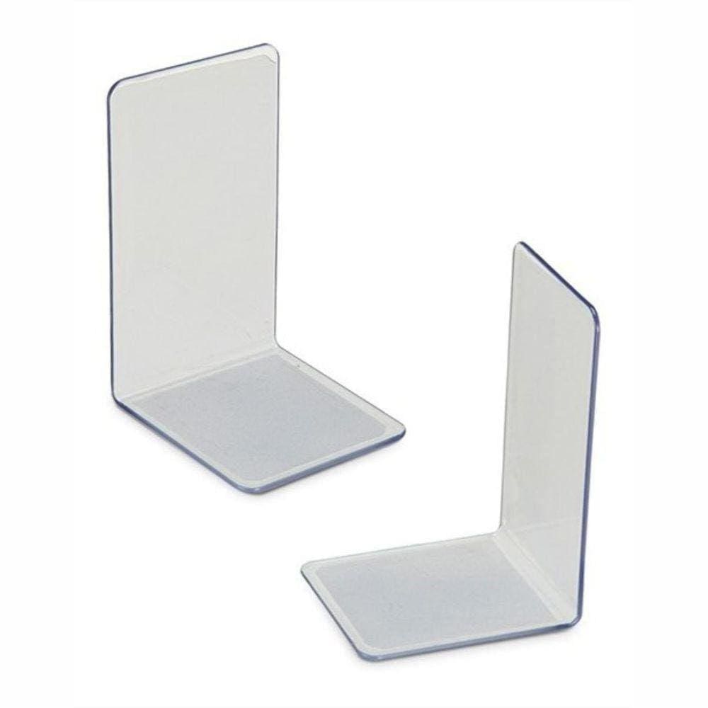 Bibliocanto Suporte Apoio Livro Aparador Lateral Par Cristal