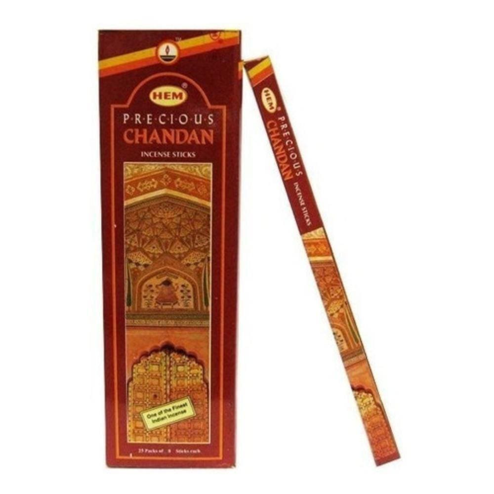Incenso Hem Precious Chandan Box Com 25 Caixinhas 8 Varetas