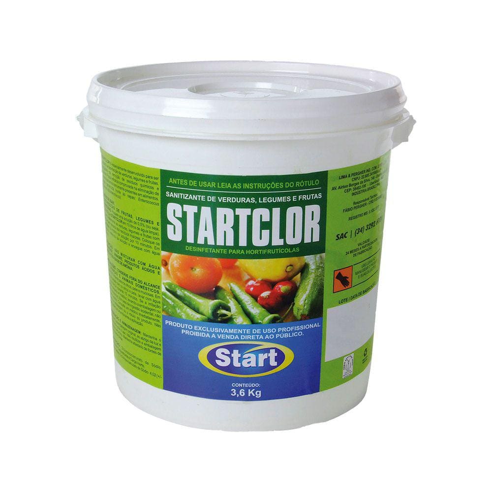 Sanitizante Startclor 3,6kg