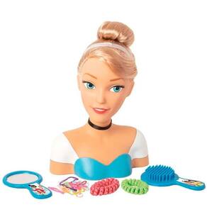 Boneca Styling Head Para Maquiar E Pentear Com Colar + Escova +