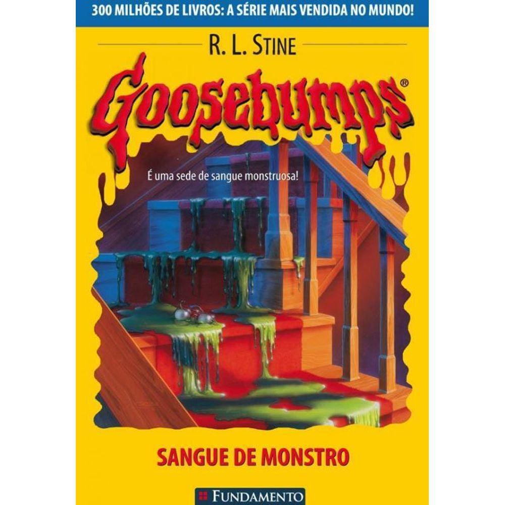 Livro Goosebumps: Sangue De Monstro - Vol.16