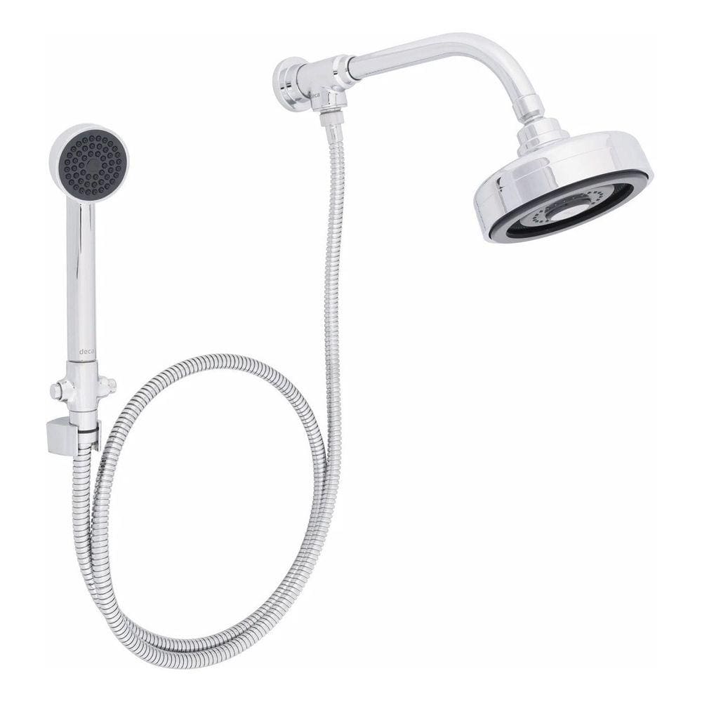 Ducha Com Chuveirinho Cromada Alta Vazão Acqua Plus - Deca