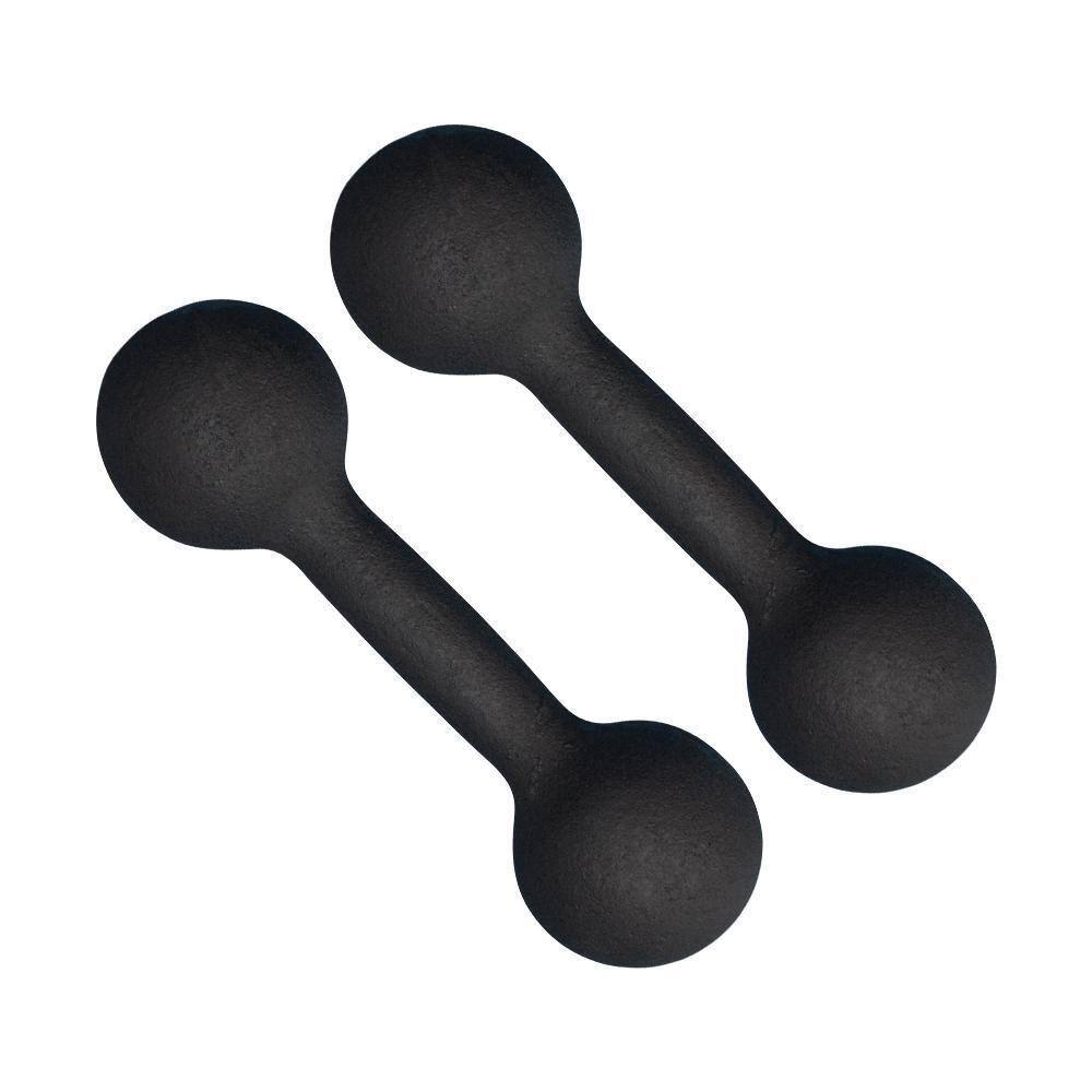 Par De Halter Bola Pintado 7Kg Peso Treino Academia Ar Livre