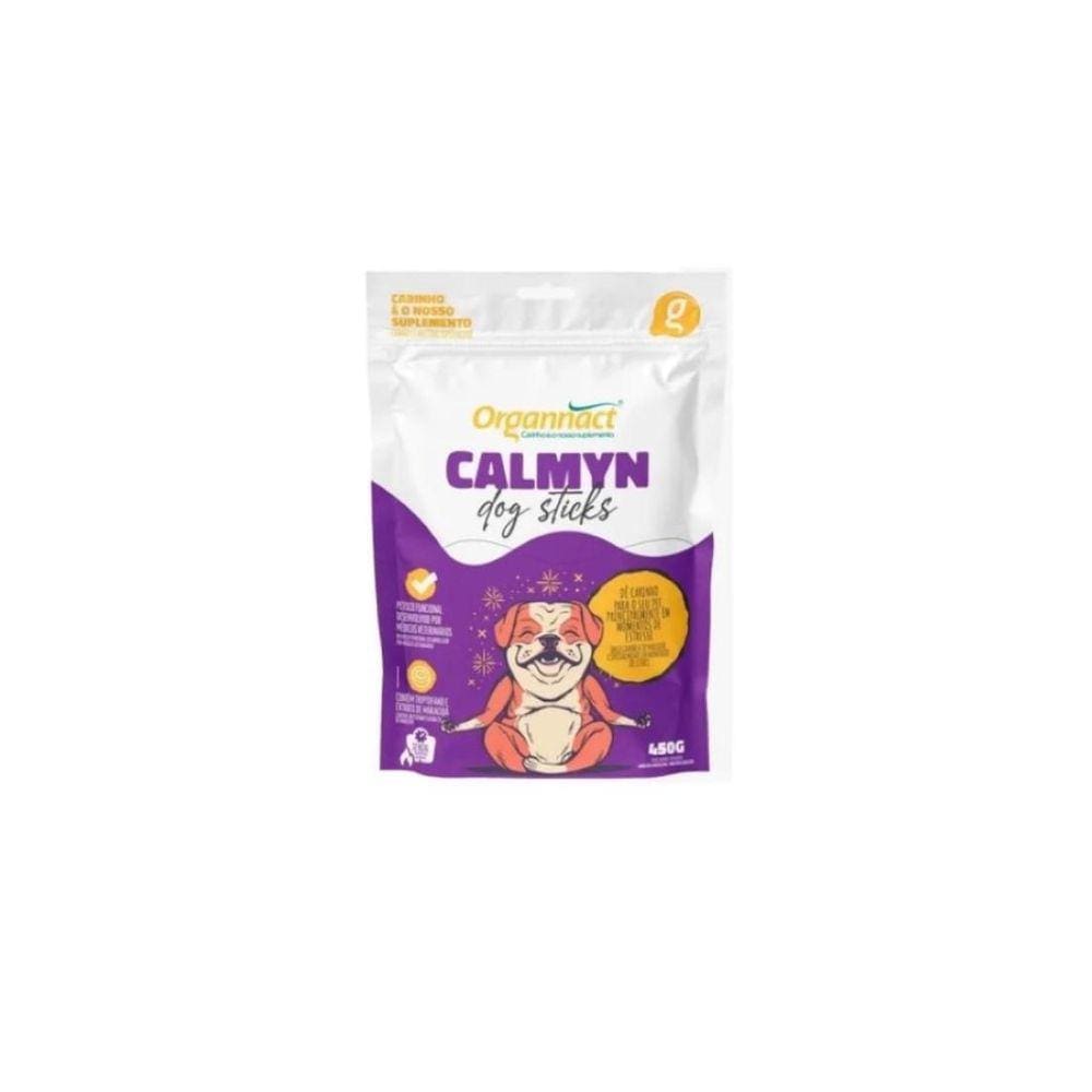 Calmyn Dog Sticks Sachê 450G Suplemento Cães - Organnact