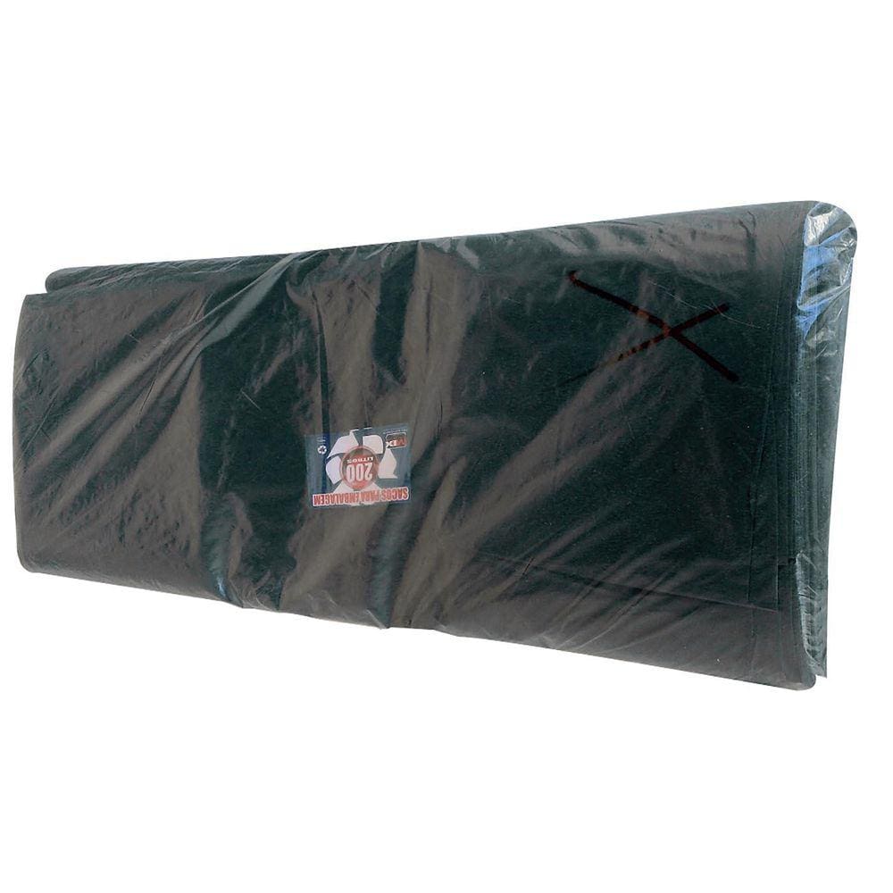 Sacos De Lixo 200 Litros Bl 1,17X1,00 11 Mic Pacote Com 10Kg