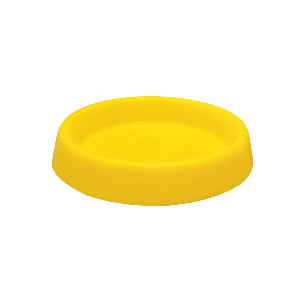 Prato Base Redondo De Polietileno Para Vaso De Planta 24 Cm