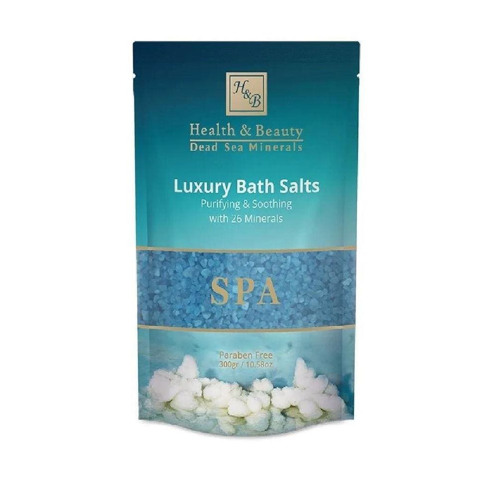 Sais De Banho De Luxo Azul - Mar Morto - De Israel - 500Gr