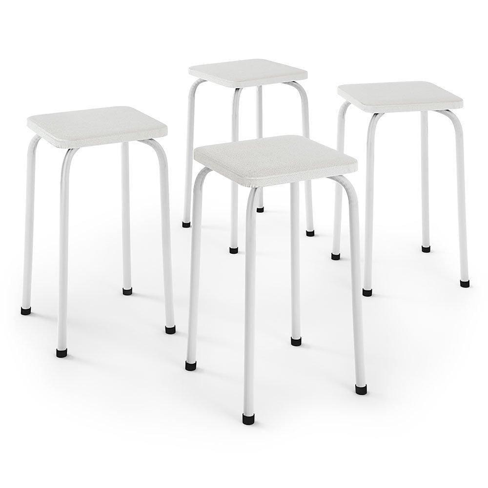 Kit 4 Banquetas Baixas Logdesign