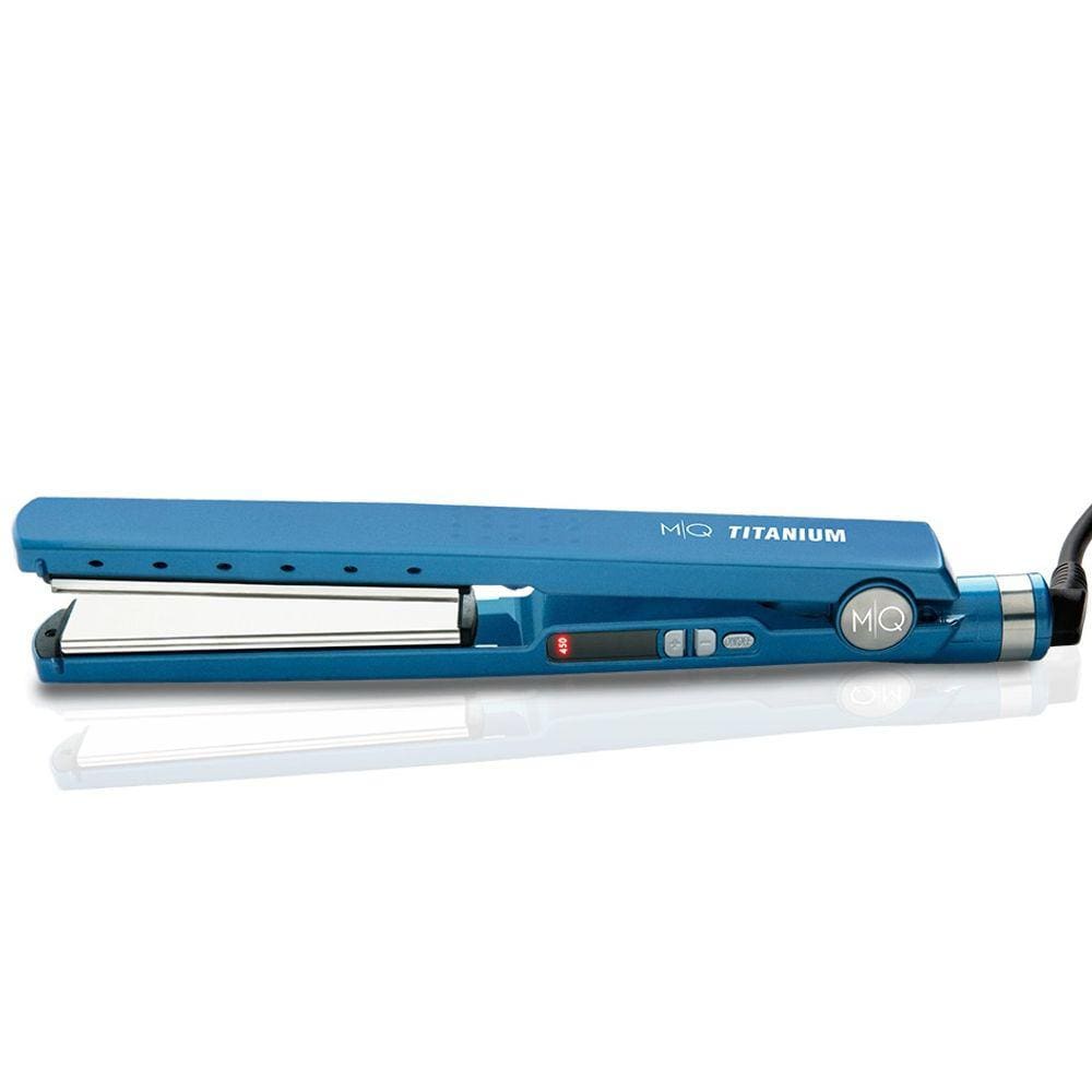 Prancha Titanium Bivolt 450ºF Azul MQ Hair