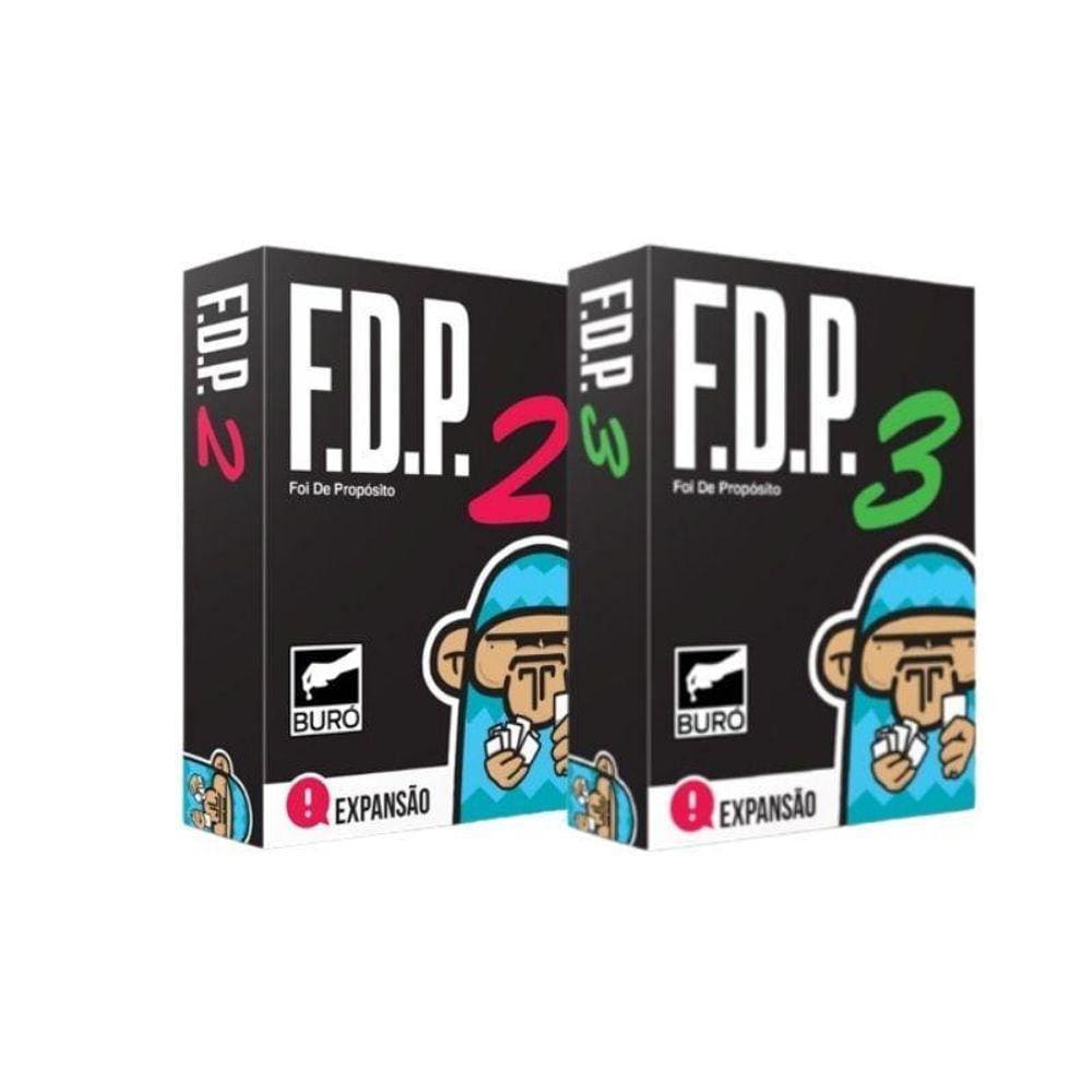 Kit Foi De Proposito Expansão Fdp 2 + Fdp 3 Buró