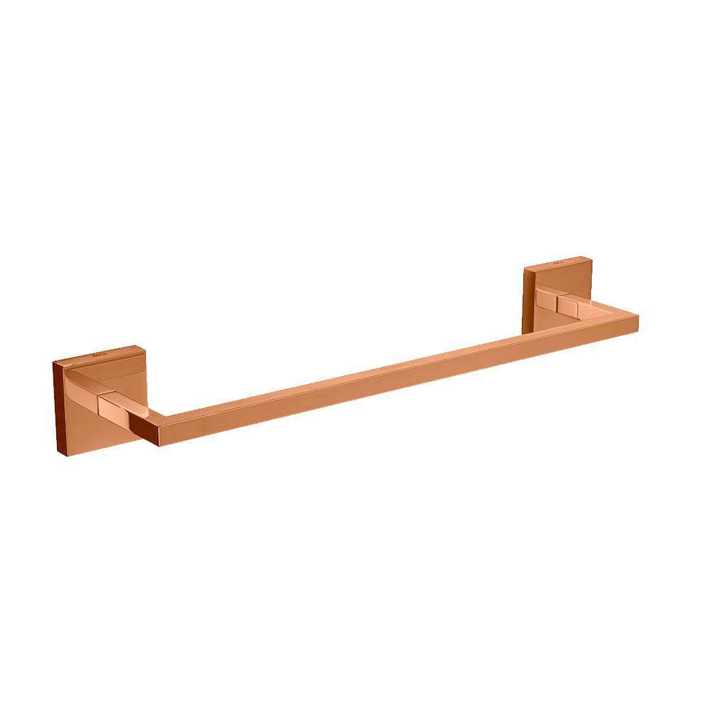 Porta Toalha Barra 30cm Clean Red Gold 2040.GL.030.CLN.RD - Deca