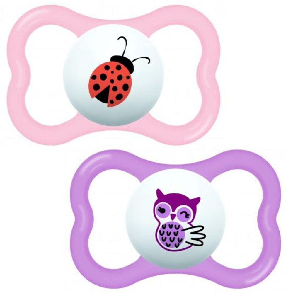 Kit 2 Chupetas Supreme MAM Menina e Menino