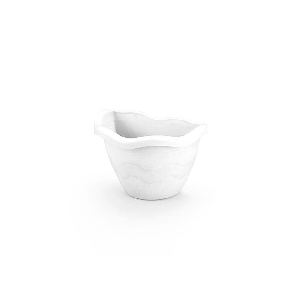 Vasinho De Parede Para Planta Ondulado 0,5 Litros - Mármore