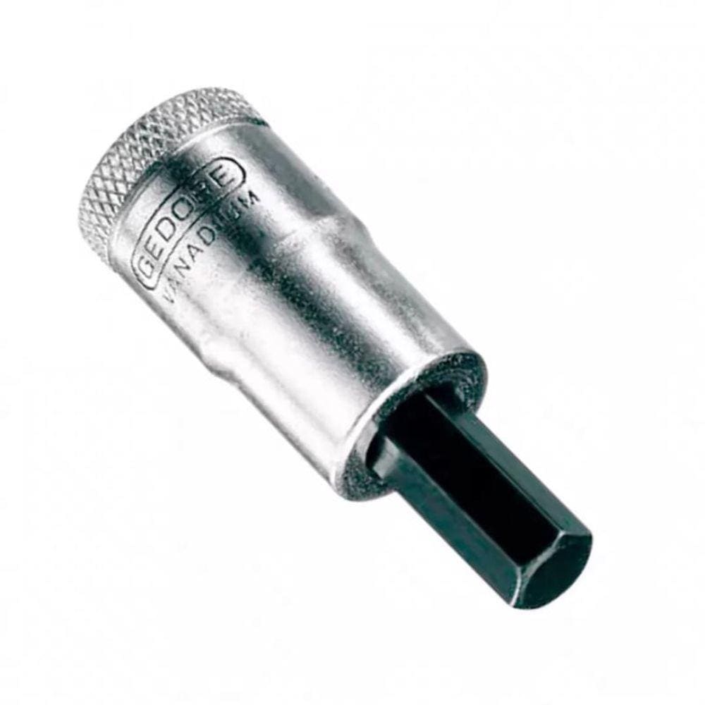 Chave Soquete Hexagonal Curta 7/32`` Enc. de 1/2" - Gedore 016120