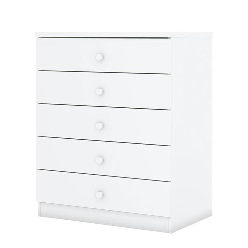 Cômoda Infantil Pique-Esconde Branco - Henn