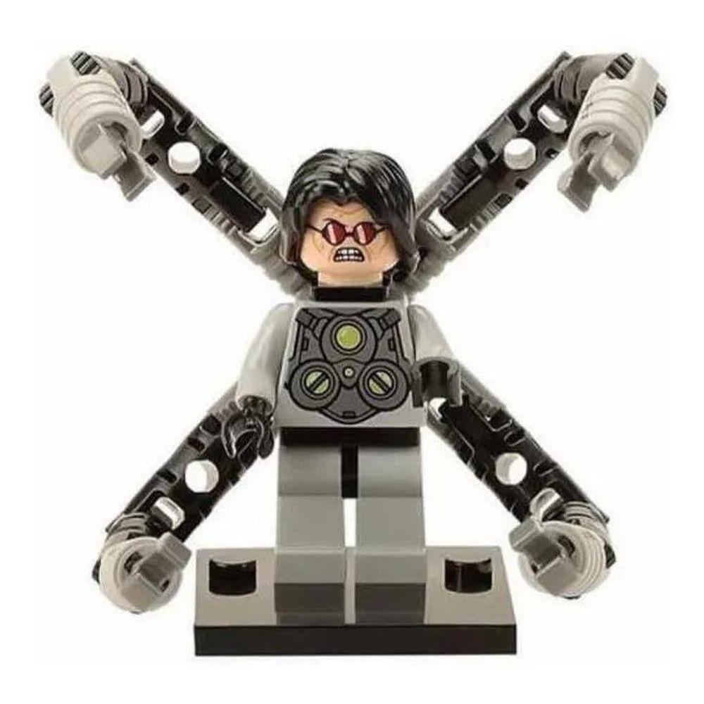Boneco Blocos De Montar Dr. Octopus Homem Aranha Especial