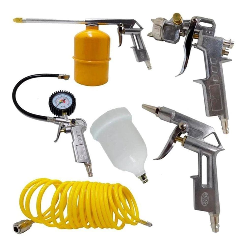 Kit Acessorios P/ Compressor 5Pcs 655-01 Tekna Kca5p