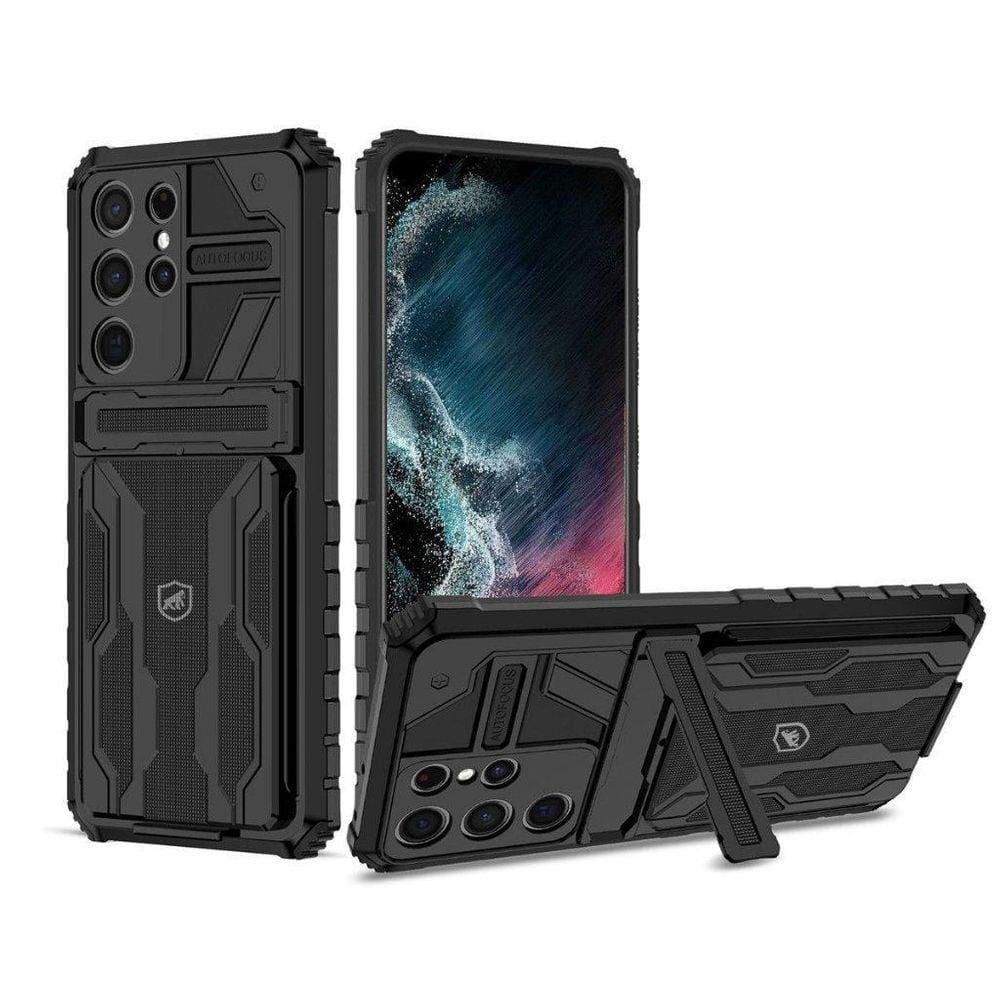Capa Guardian Para Samsung Galaxy S22 Ultra - Preta Gshield