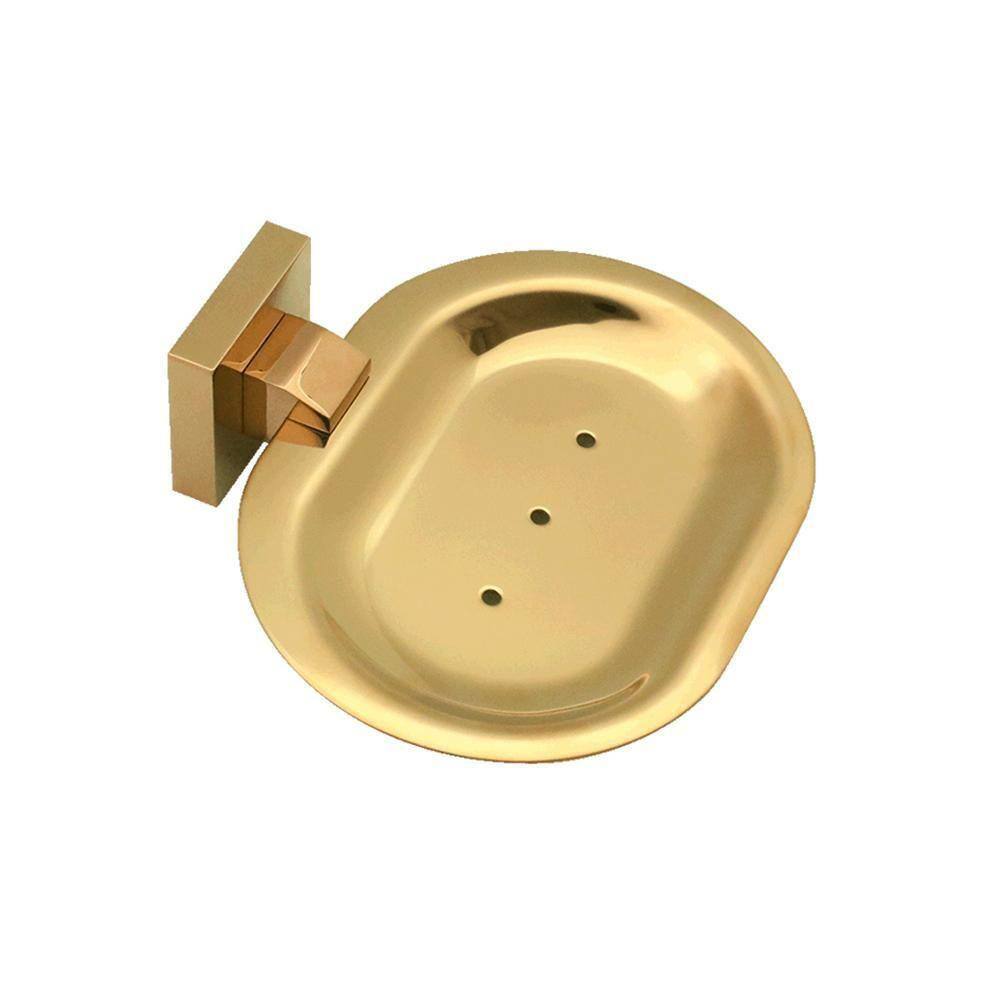 Porta Sabonete-Eterna Inox -Gold